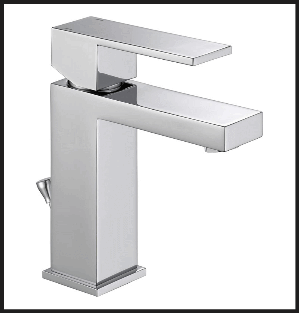 DELTA Modern Single Handle Bathroom Faucet For Hard Water
