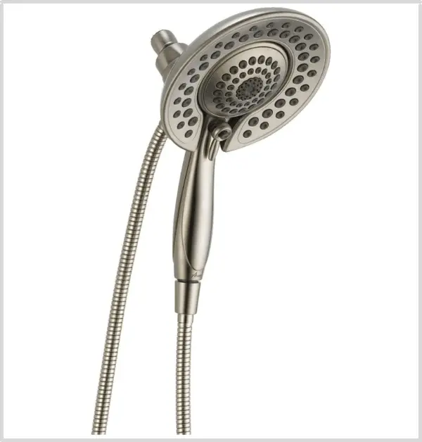Delta Faucet In2ition 2-in-1 Dual Handheld Shower Head For Elderly