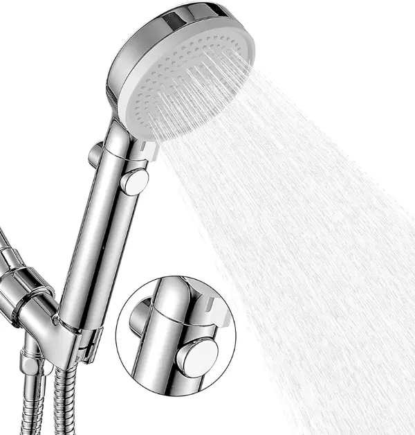 DOILIESE High Pressure Handheld Shower Head With ON Off Switch