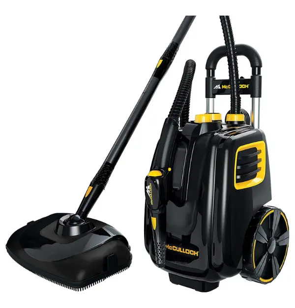 McCulloch MC1385 Deluxe Canister Steam Cleaner Bathroom Tiles and Grout
