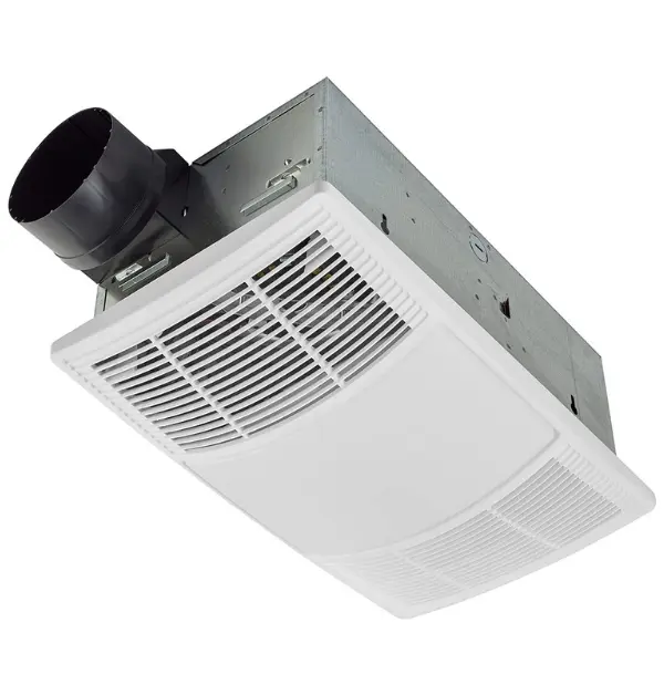 Broan-NuTone BHFLED80 PowerHeat Bathroom Exhaust Fan, LED Light and Heater Combination