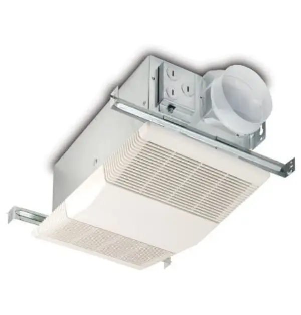 Broan-Nutone 605RP Exhaust Fan and Heater Combo With Ventilation Fan for Bathroom