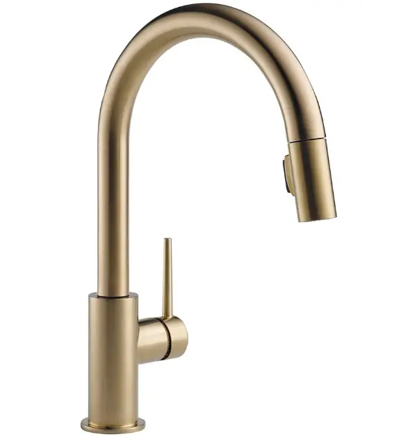 Delta Faucet Kitchen Faucet With Pull Down Sprayer For Portable Dishwasher