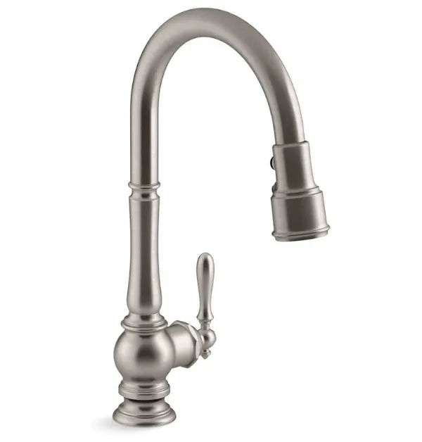 KOHLER 99259-VS Artifacts Kitchen Faucet For Hard Water with Modern Design